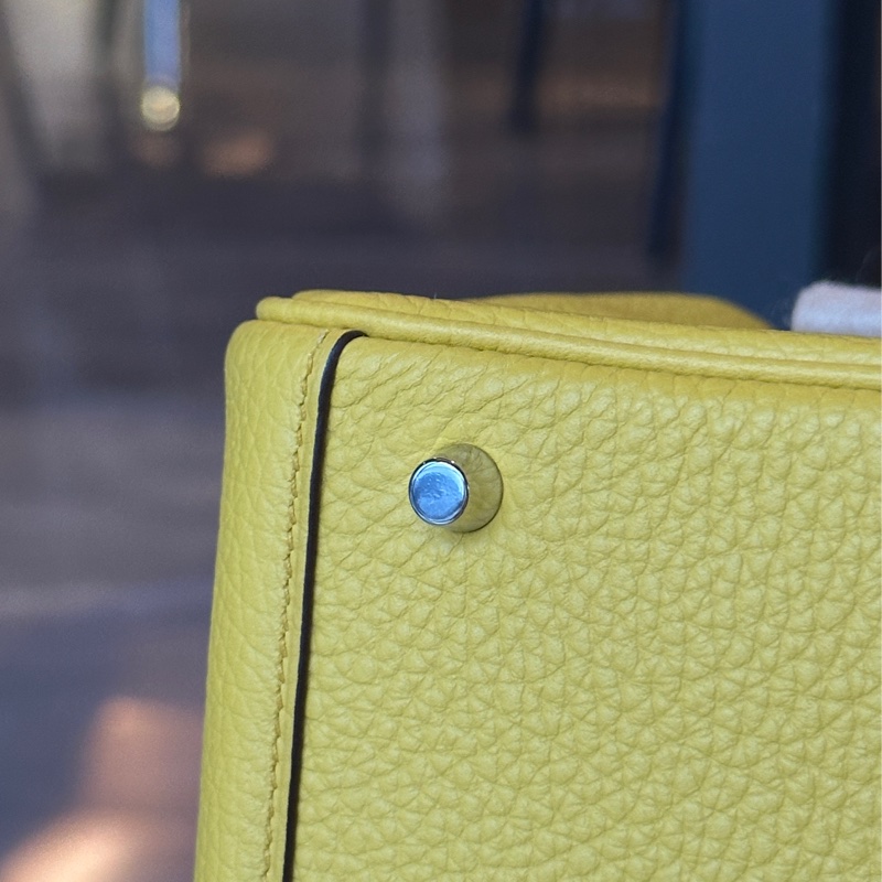 🈶25年購證 #全新全膜 愛馬仕mini Lindy陽光黃💛 #買不到的價格 #已過檢-6