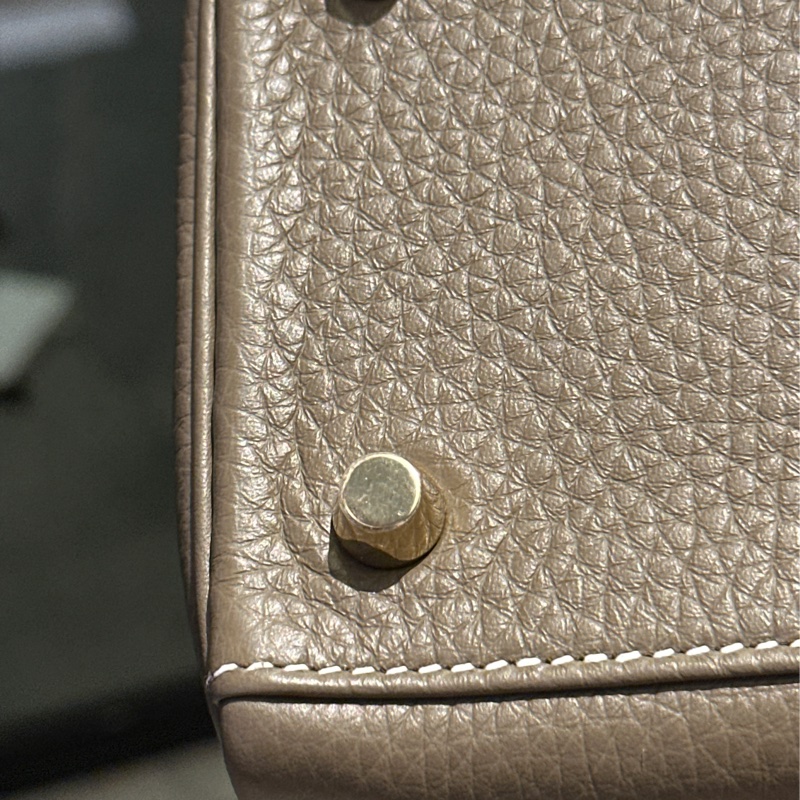 🈶台灣25年購證 #全新全膜 愛馬仕kelly28大象灰 #配件超齊全-14