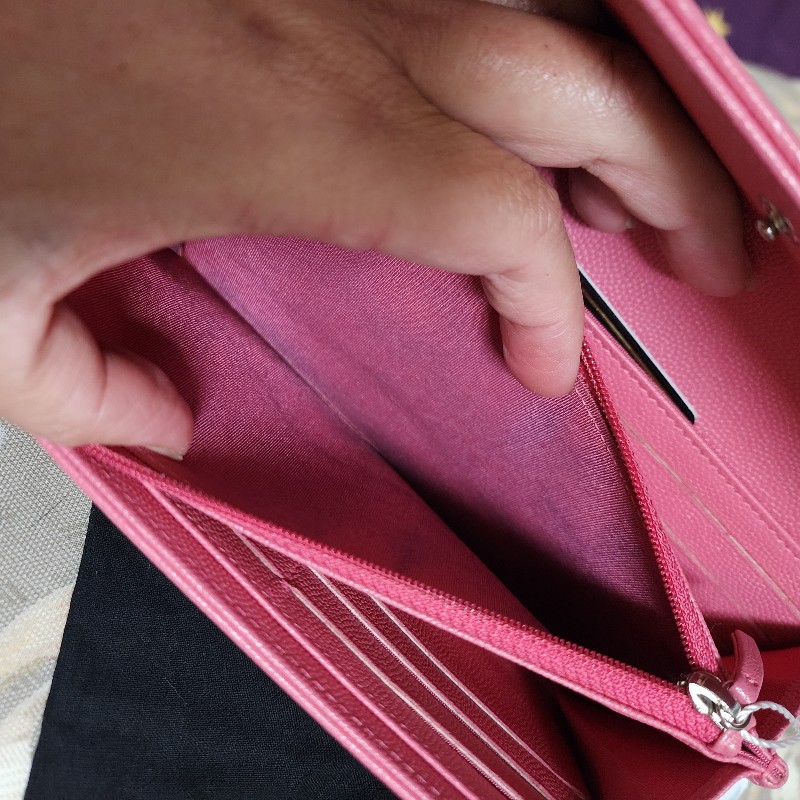 小香圓logo長夾-17