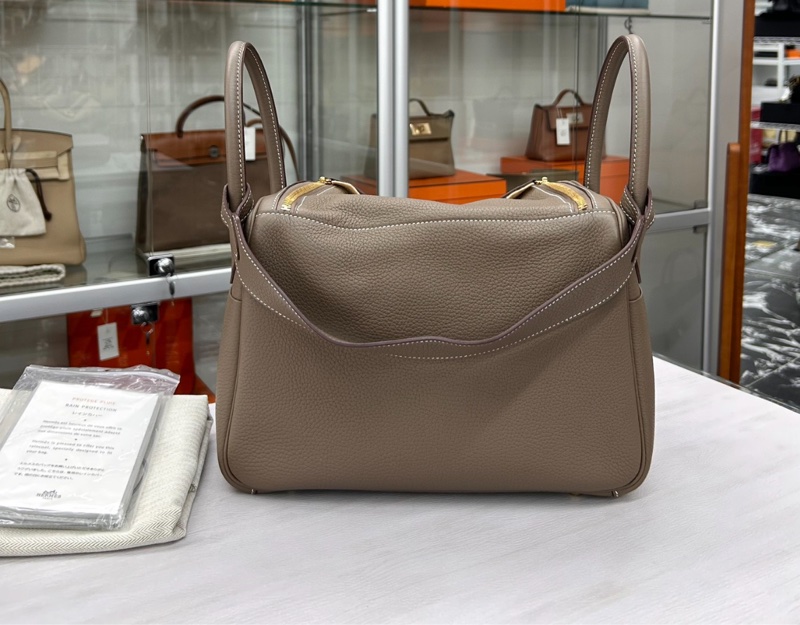 Hermes 大象灰金扣Lindy30,A刻,tc,99新-3