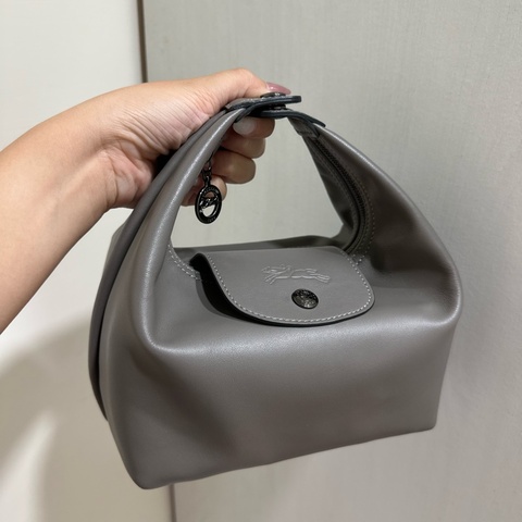 longchamp 飯盒包 大象灰