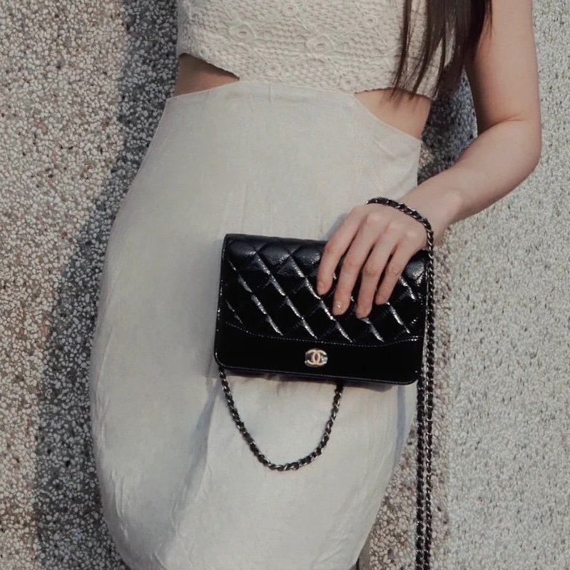 🈶購證 #全配 #絕版收藏 #香奈兒woc黑金流浪系列-3