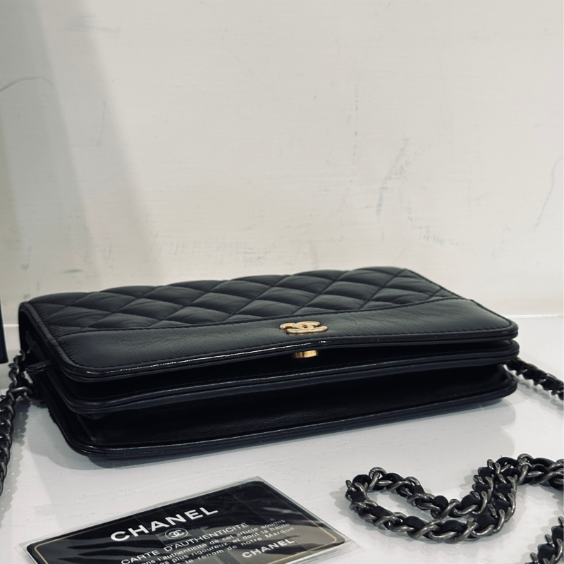 🈶購證 #全配 #絕版收藏 #香奈兒woc黑金流浪系列-10