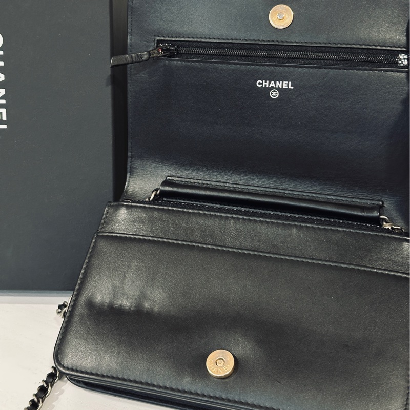 🈶購證 #全配 #絕版收藏 #香奈兒woc黑金流浪系列-13