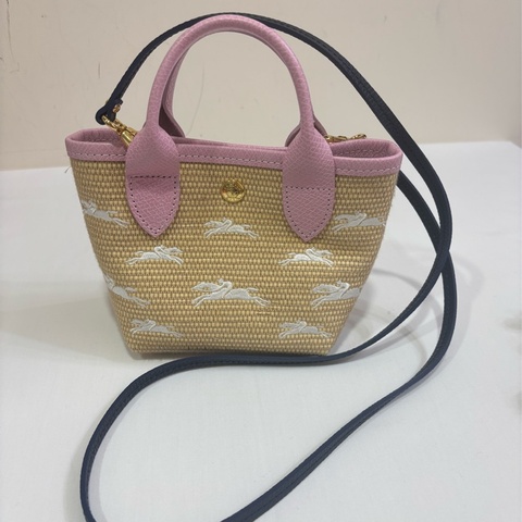 Longchamp 草編包 XS