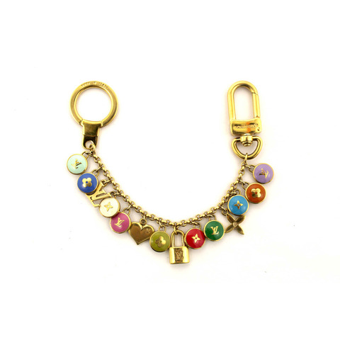 Louis Vuitton Multicolor Pastilles Bag Charm and Key Holder