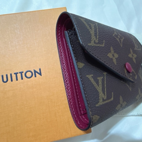 新Lv 經典老花 三摺短夾 LV VICTORINE M62472-11