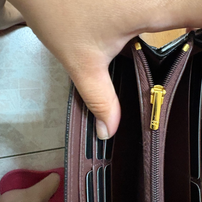 香奈兒長夾 荔枝皮-11