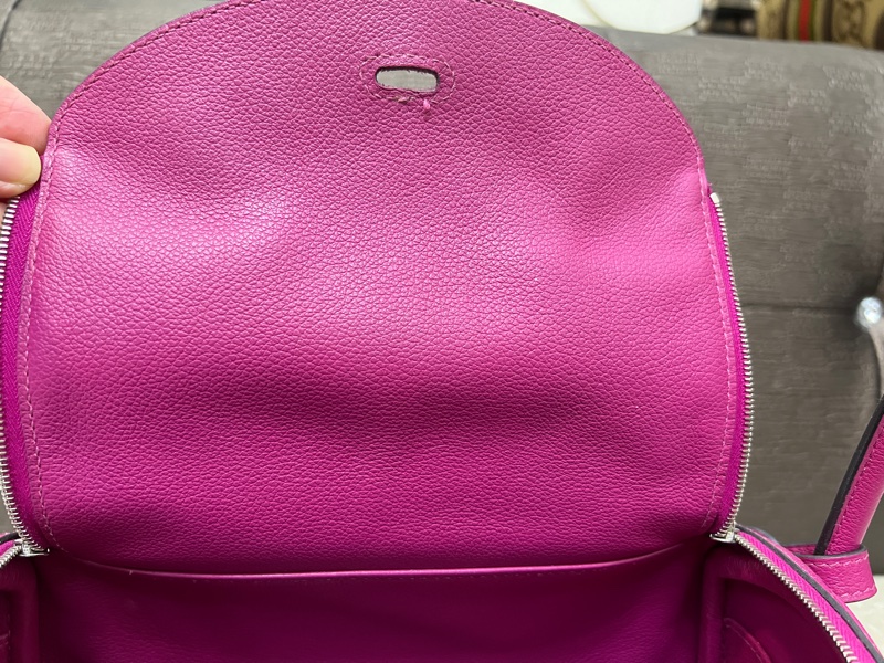 Hermes Lindy26 k5托斯卡紫Evergrain皮-16