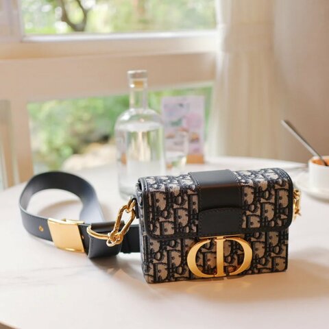 Dior 30 Montaigne Oblique 迷你盒子斜揹包 手袋