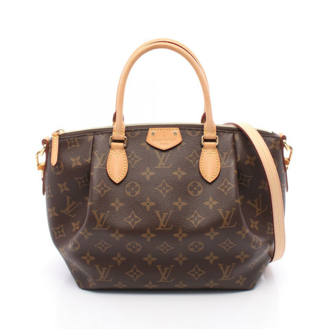 LOUIS VUITTON Turenne PM 單肩包 手提包 M48813 Monogram 帆布 二手 LV 女款