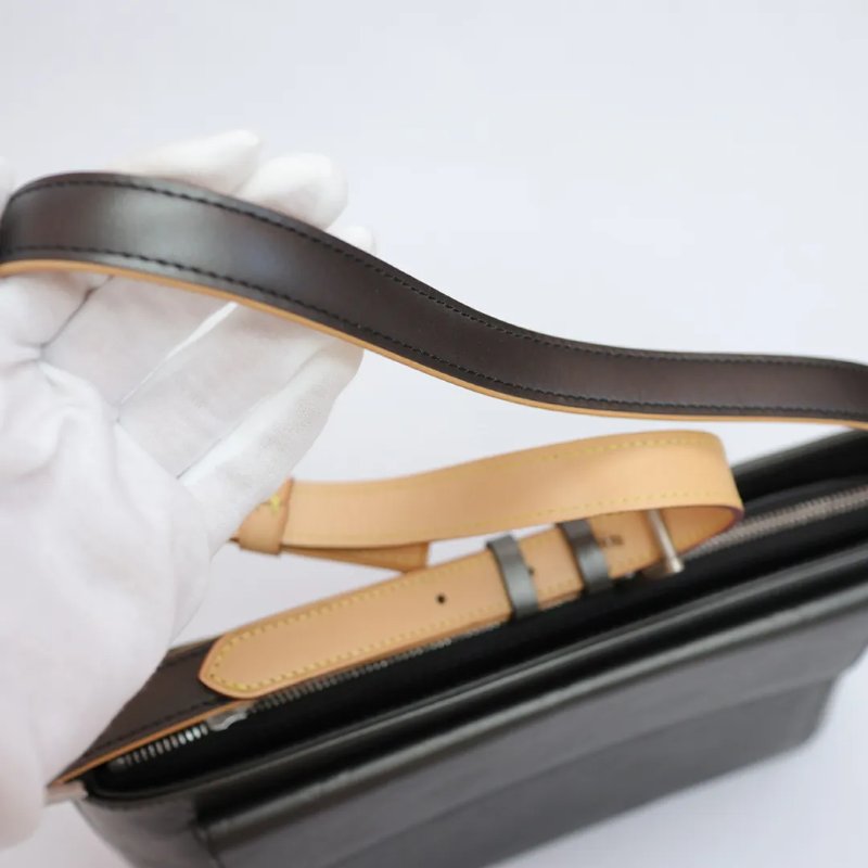 Louis Vuitton Allston Monogram 啞灰色斜孭袋 LV手袋-11