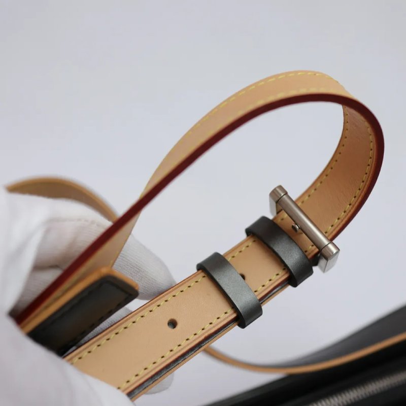 Louis Vuitton Allston Monogram 啞灰色斜孭袋 LV手袋-12