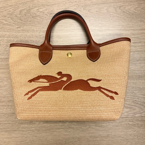 Longchamp藤編手拿包肩背包斜背包
