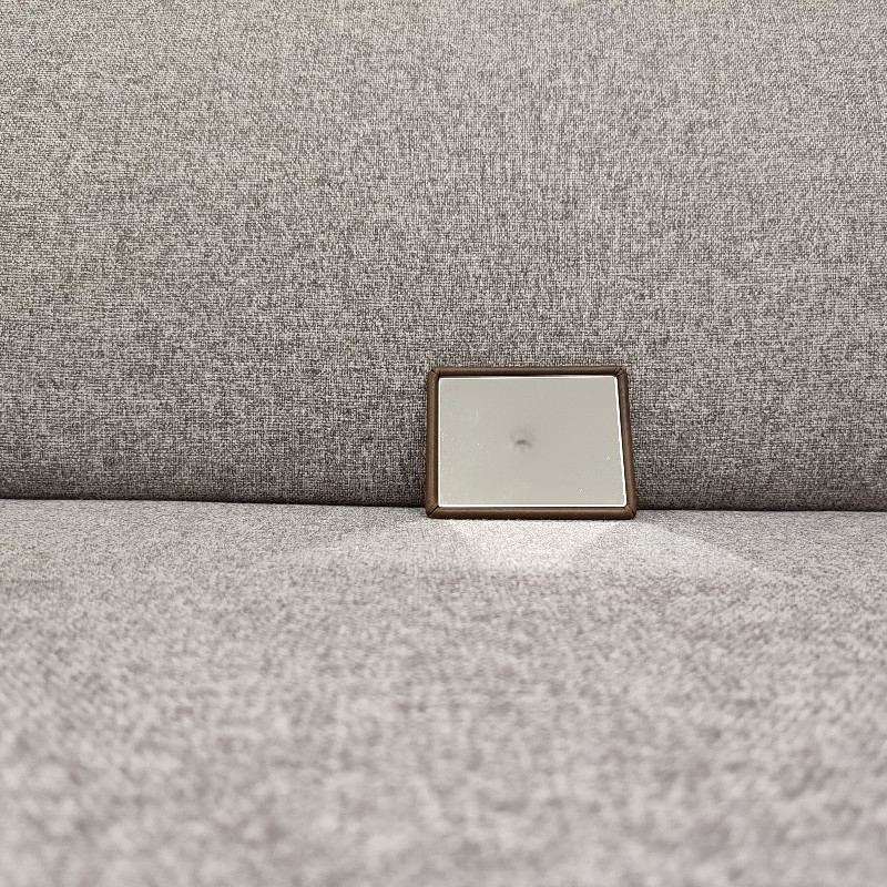 BV Bottega Veneta 焦糖色全皮 梳妝鏡 化妝鏡 隨身鏡 鏡子-3