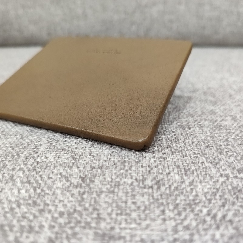 BV Bottega Veneta 焦糖色全皮 梳妝鏡 化妝鏡 隨身鏡 鏡子-13