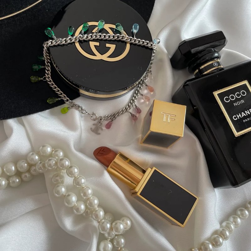 Chanel Vintage 中古品 彩色琉璃手鏈【微瑕疵留意細節圖】-1