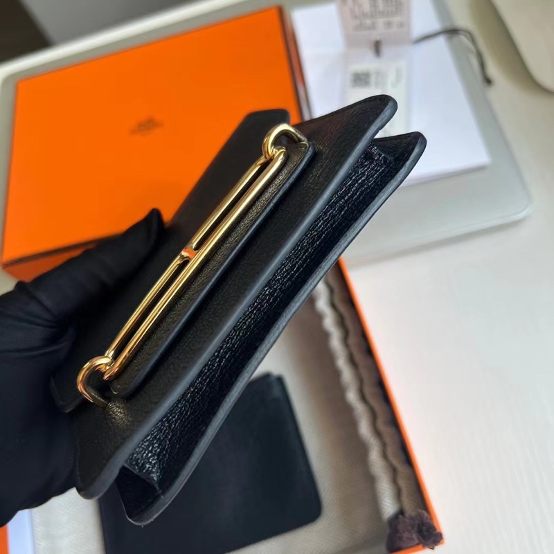 Hermes slim 豬鼻子黑金 全配-3