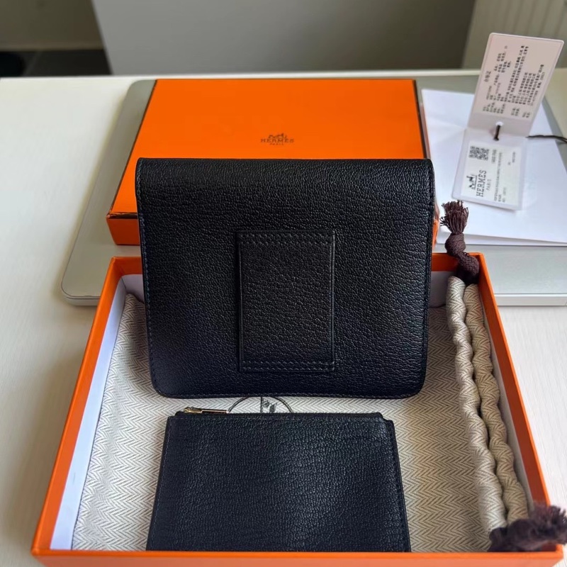 Hermes slim 豬鼻子黑金 全配-6