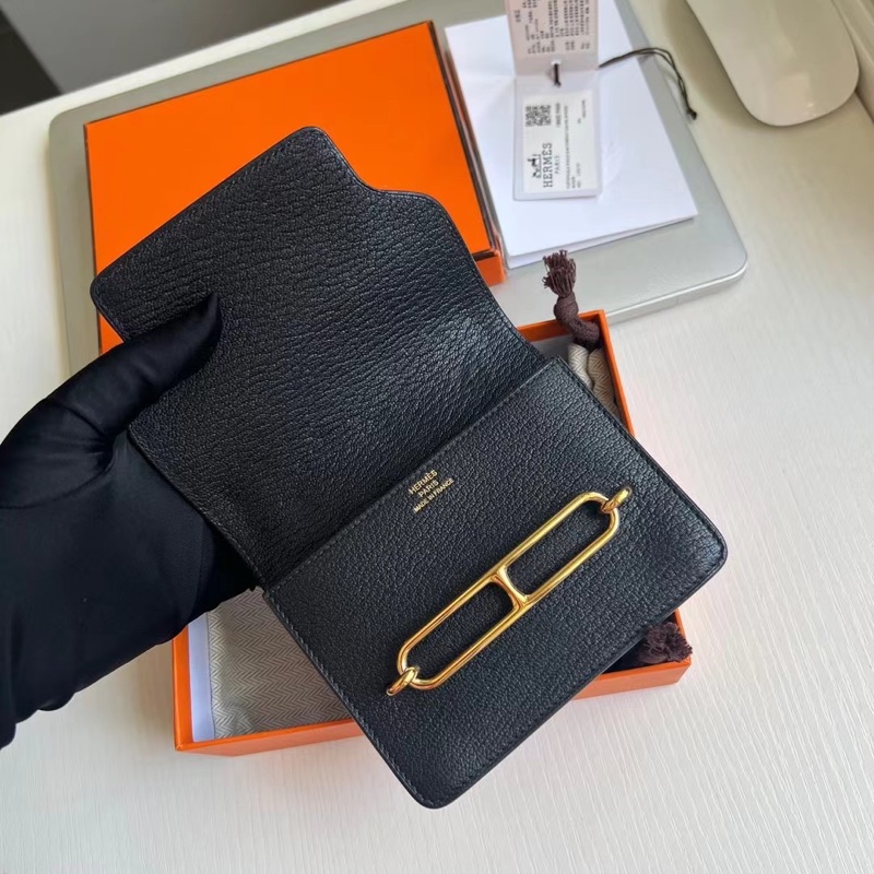 Hermes slim 豬鼻子黑金 全配-8