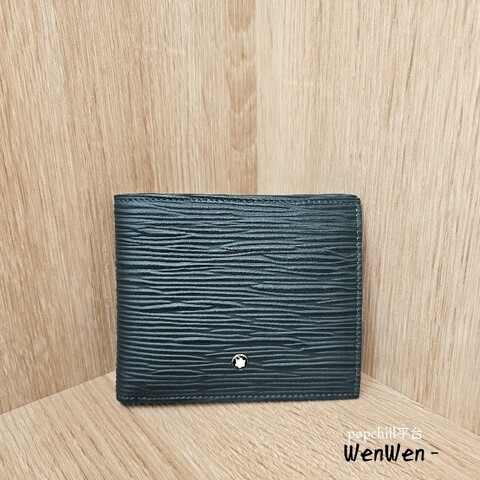Montblanc 萬寶龍英倫綠4810系列短夾