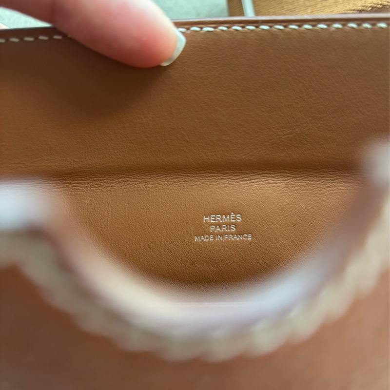 愛馬仕 Hermes Videpoches肩背包 馬鞍皮 B刻 9.5成新-3