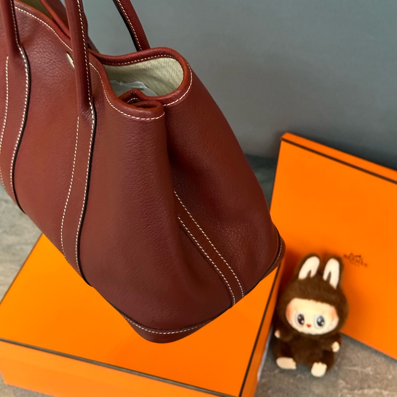 質感滿滿99新🌟 愛馬仕 #波爾多紅 #酒紅色 #花園30 #gardenparty-10