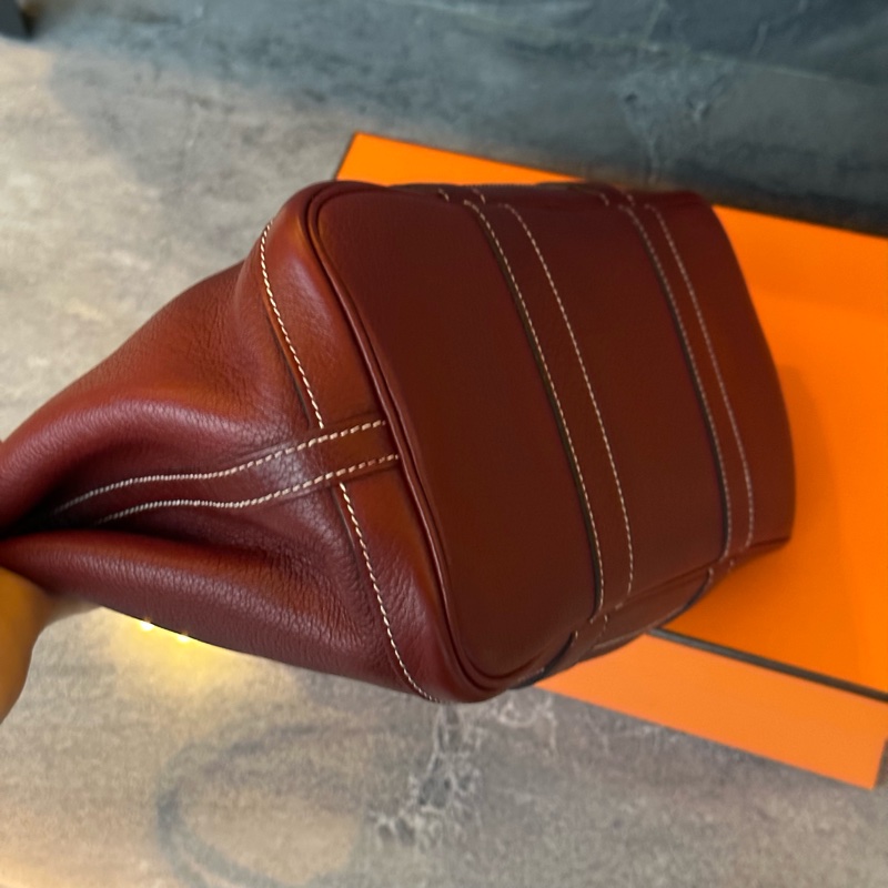 質感滿滿99新🌟 愛馬仕 #波爾多紅 #酒紅色 #花園30 #gardenparty-15