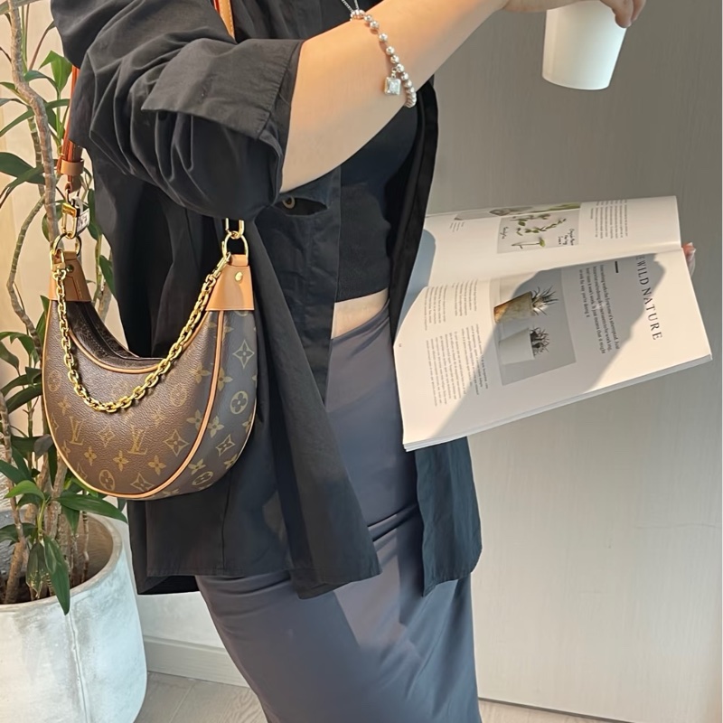 99新🌟芯片款❤️ Lv #loop #老花 #月亮包 #豌豆包-2