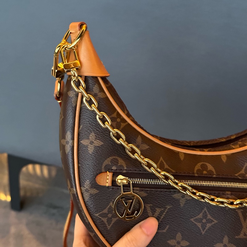 99新🌟芯片款❤️ Lv #loop #老花 #月亮包 #豌豆包-5