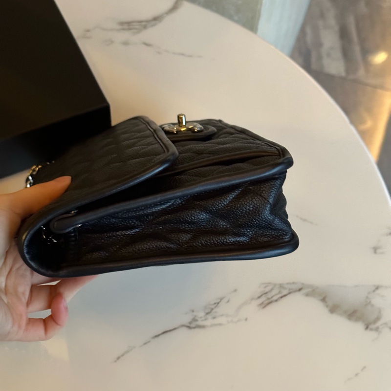 超美❤️#香奈兒 #黑銀 #荔枝皮 #coco #cf25-8