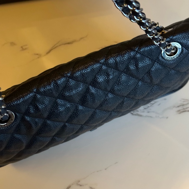 超美❤️#香奈兒 #黑銀 #荔枝皮 #coco #cf25-11