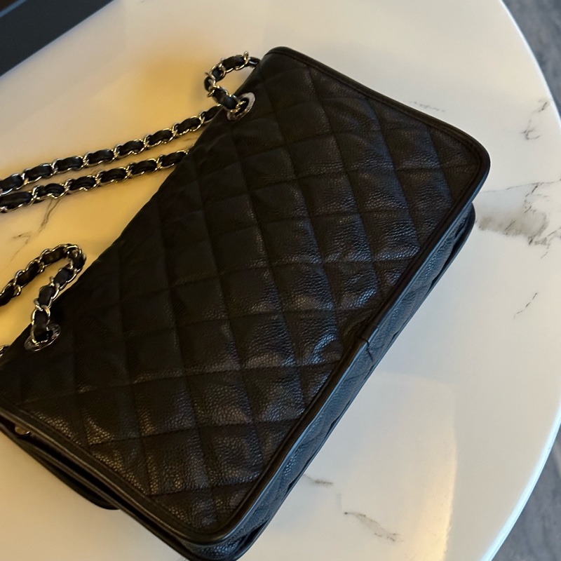 超美❤️#香奈兒 #黑銀 #荔枝皮 #coco #cf25-14