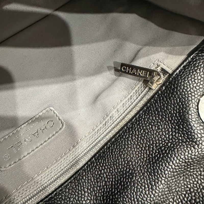 超美❤️#香奈兒 #黑銀 #荔枝皮 #coco #cf25-23