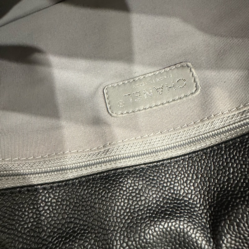 超美❤️#香奈兒 #黑銀 #荔枝皮 #coco #cf25-24