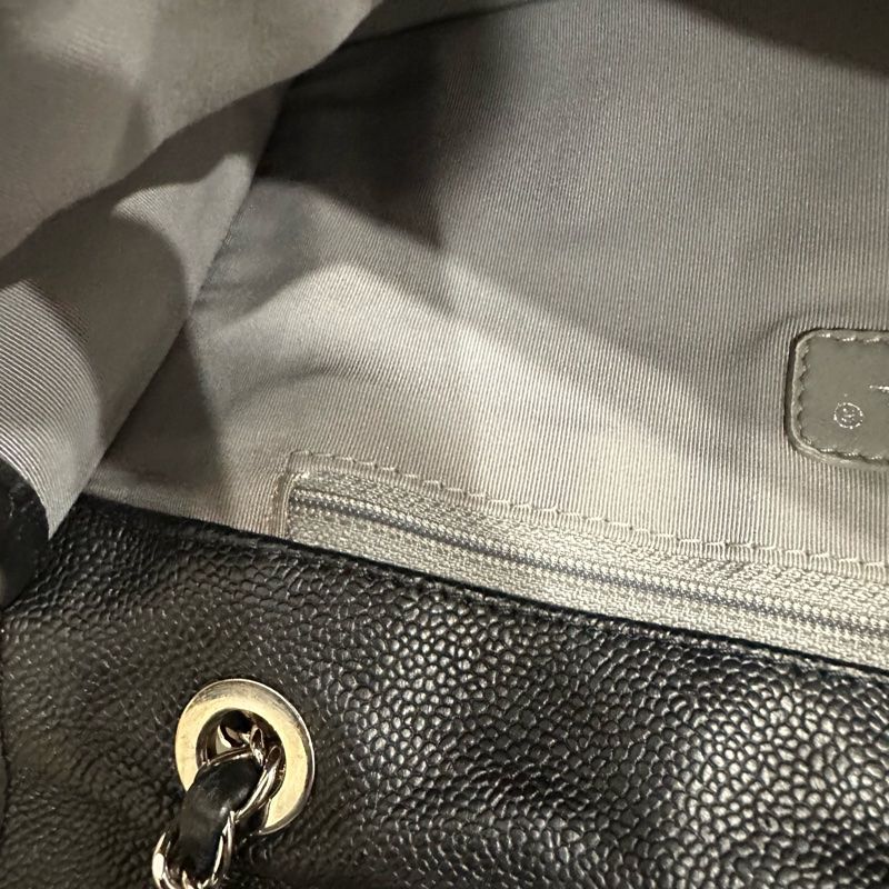 超美❤️#香奈兒 #黑銀 #荔枝皮 #coco #cf25-25