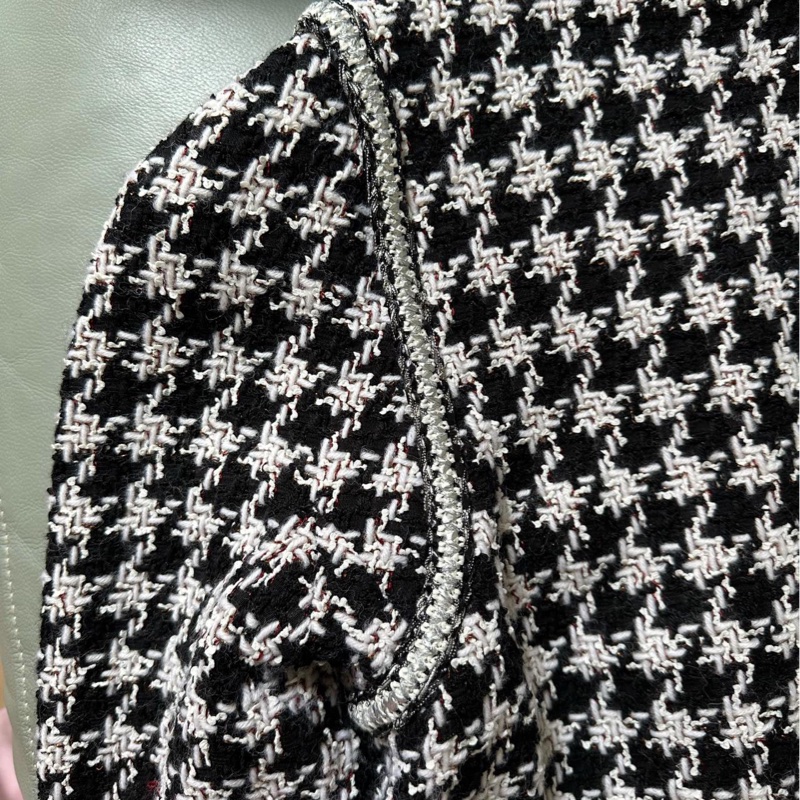 Chanel千鳥格外套，17年秀款正品，38碼-8