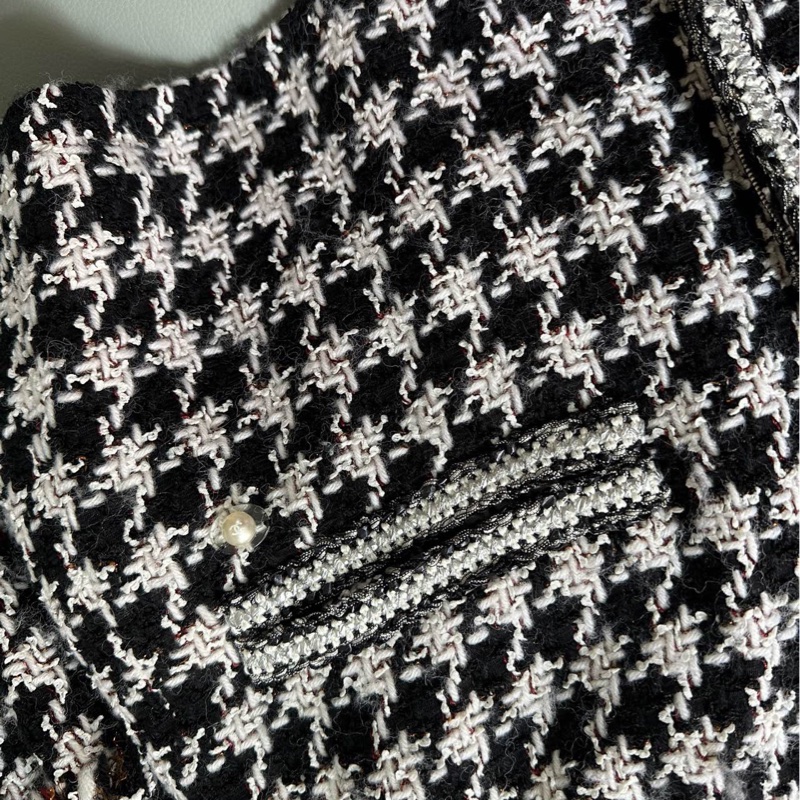 Chanel千鳥格外套，17年秀款正品，38碼-9