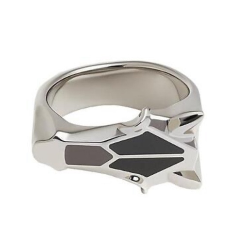 可甜 爸爸節送禮 現貨商品 全新商品 台灣購證 Hermes 經典男版 黑色馬頭時尚造型戒指 尺寸60號