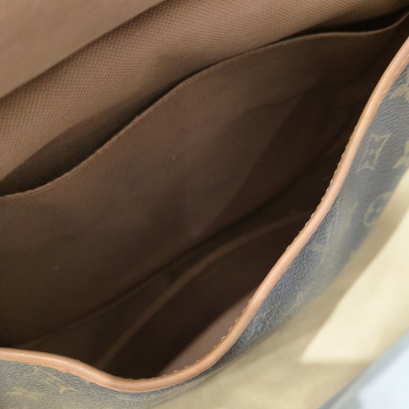 LV經典老花 雙馬鞍包-10