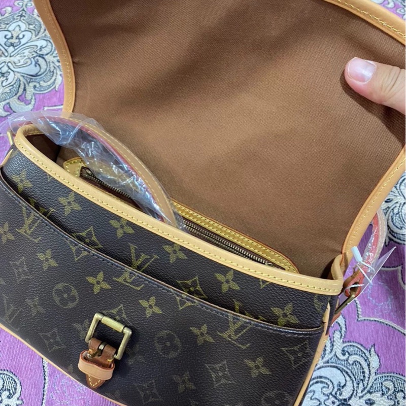 全網最低價🤩lv經典款老花郵差包斜挎單肩包-9