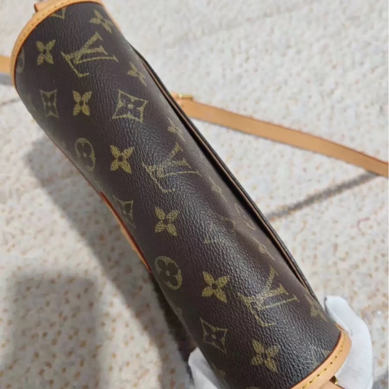 全網最低價🤩lv經典款老花郵差包斜挎單肩包-10