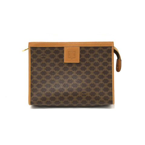 Celine Vintage Macadam Small Square Pouch