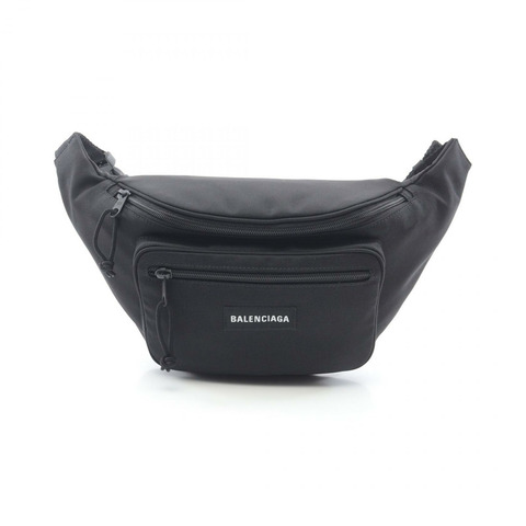 BALENCIAGA EXPLORER 腰包 身體包 4823892JMF71000 帆布 黑色 白色 全新 男款