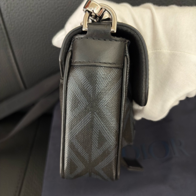 DIOR男包 hit the road mini黑色（配件完整）-3