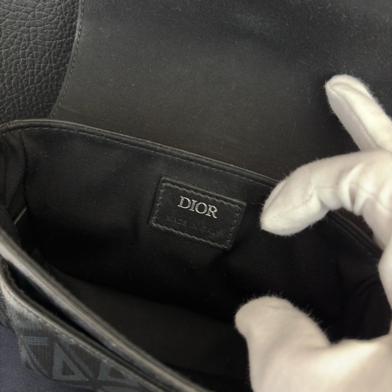 DIOR男包 hit the road mini黑色（配件完整）-29