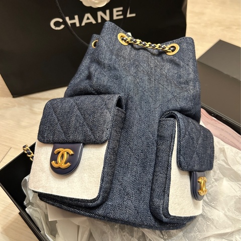 chanel 香奈兒牛仔包25c