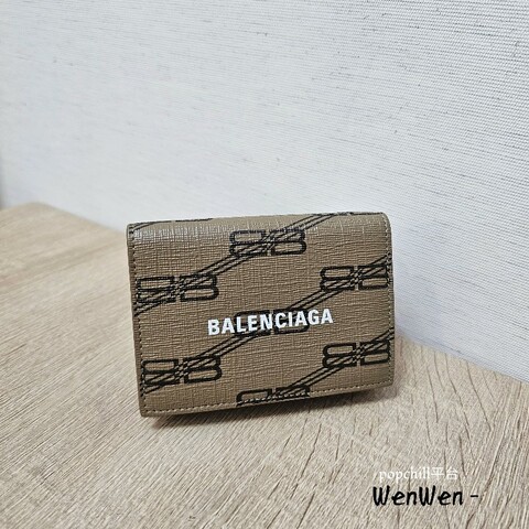 Balenciaga巴黎世家 Logo mini短夾