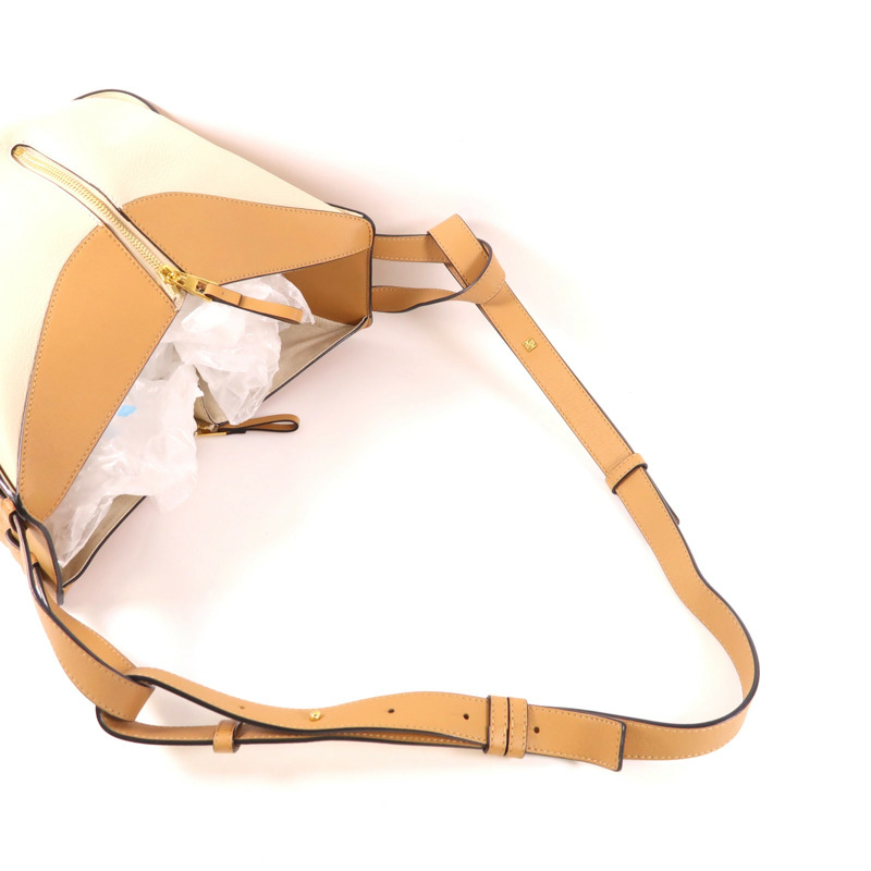 LOEWE 牛皮皮革Hammock MM金扣手挽肩背兩用袋-9