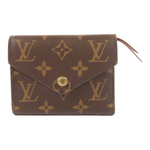 LOUIS VUITTON Monogram Victorine Wallet金扣錢包